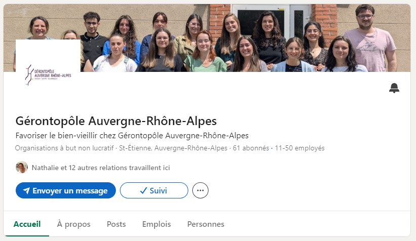 Découvrez notre nouvelle page LinkedIn !